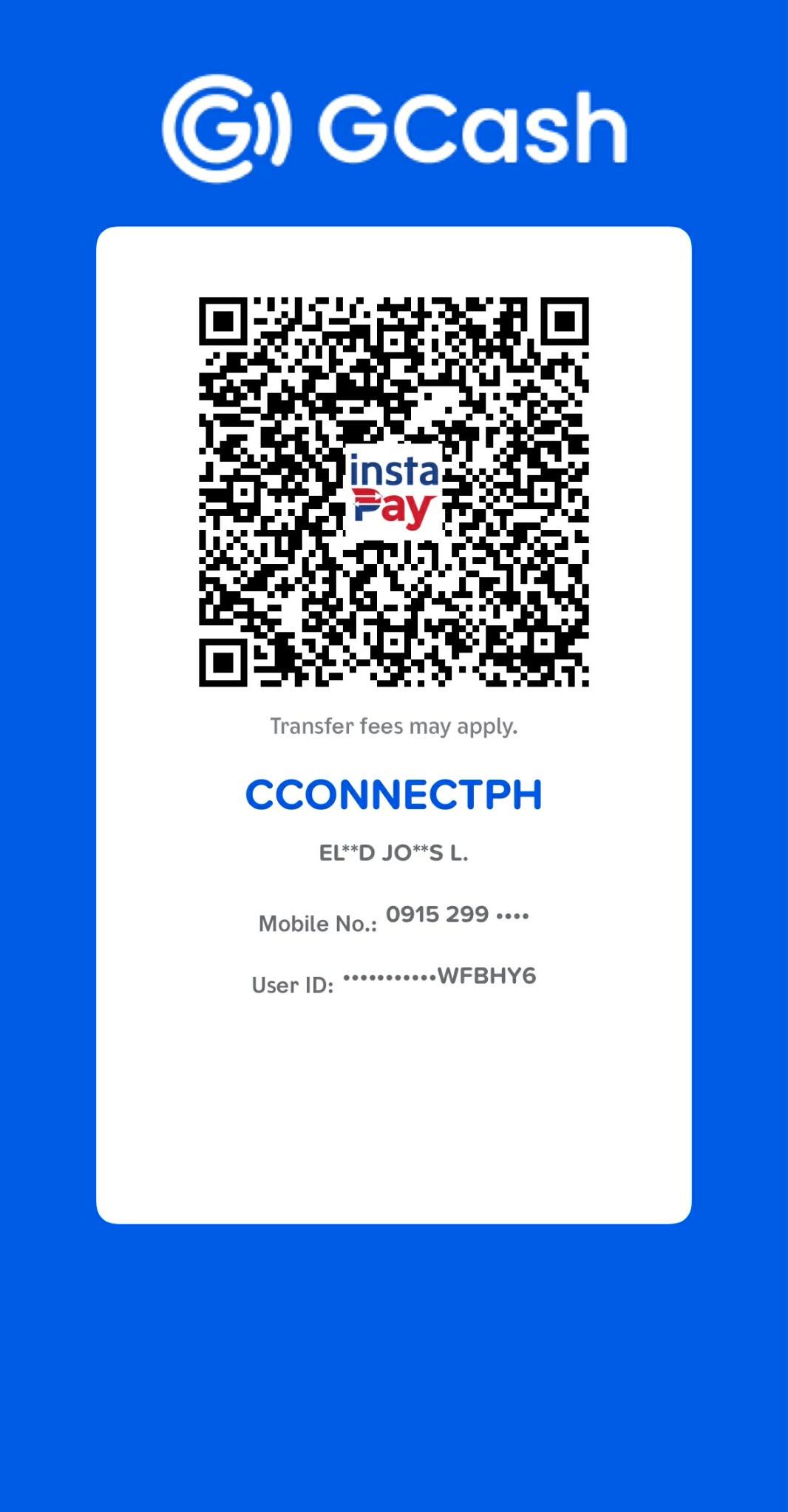 GCash QR Code — CCONNECTPH